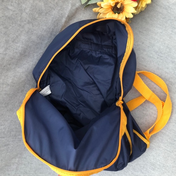 NWOT - Navy & Golden Yellow Lightweight Backpack